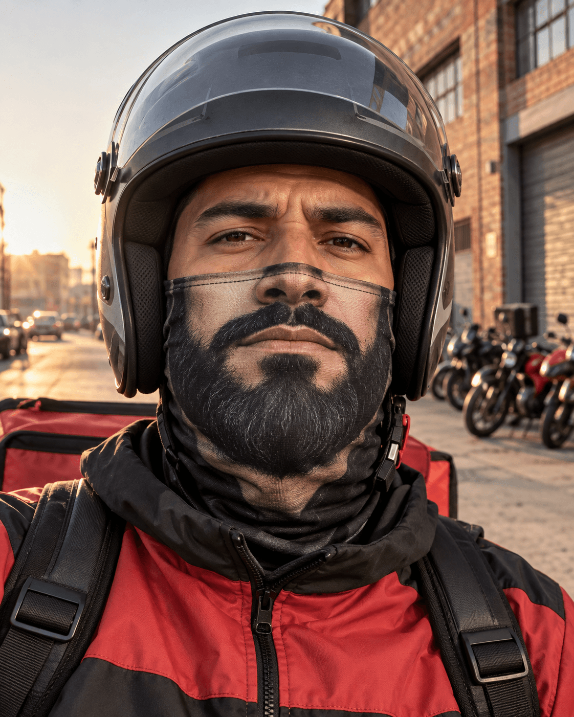 Máscara Barba Braba